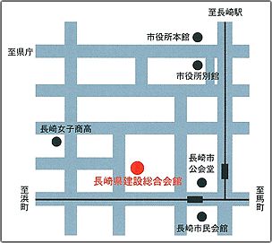 建設会館地図